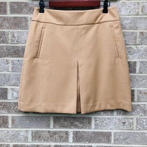Ann Taylor NWT Tan Miniskirt